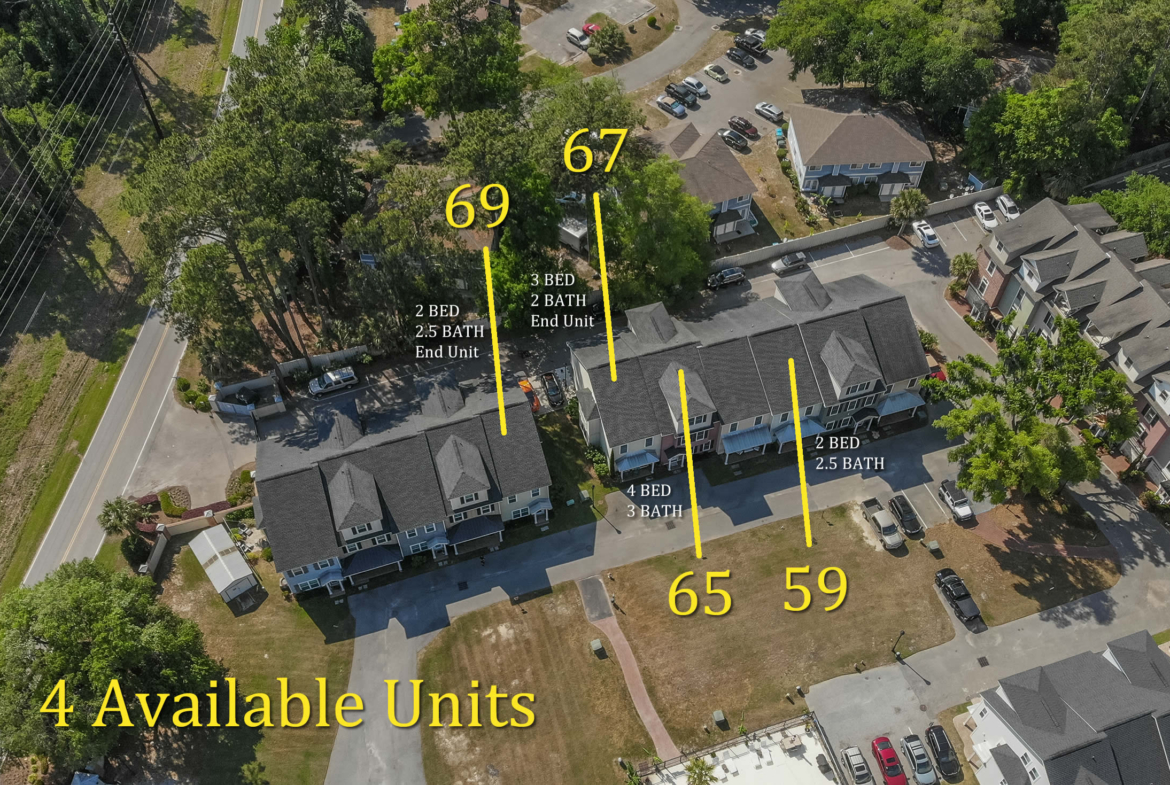 Available Units in The Village at Battery Creek