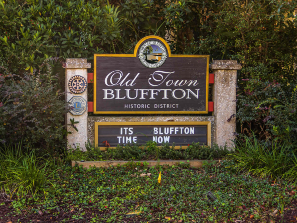 Town of Bluffton Sign
