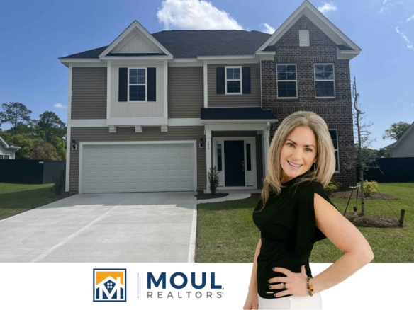 253 Thistle Ln - agent in front of property