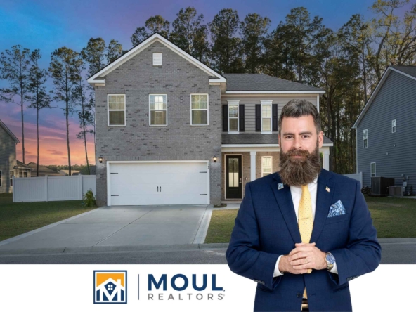 126 Bedstone - Agent in front of property