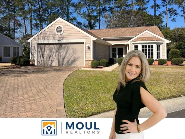 21 Broughton Cir - Agent in front of property