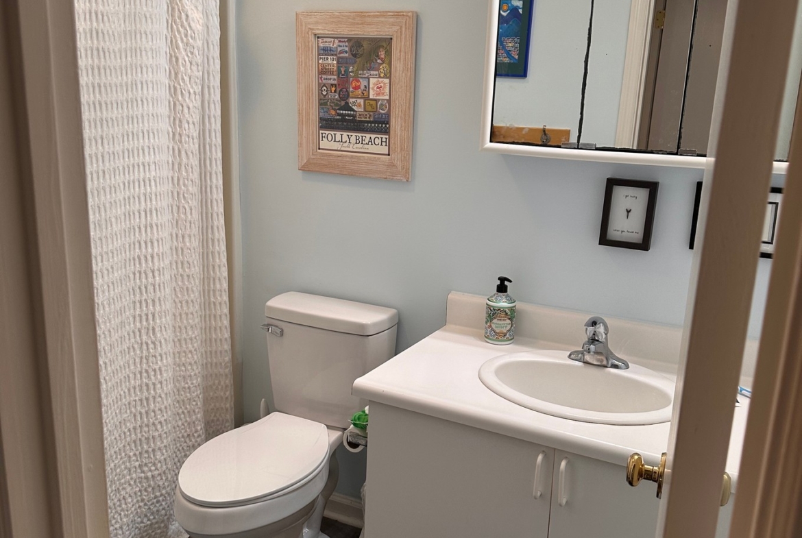 Bathroom of condo
