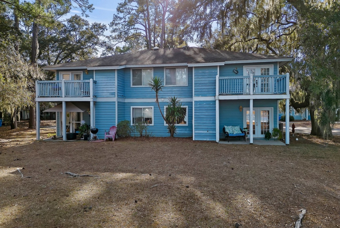 Back of Condos
