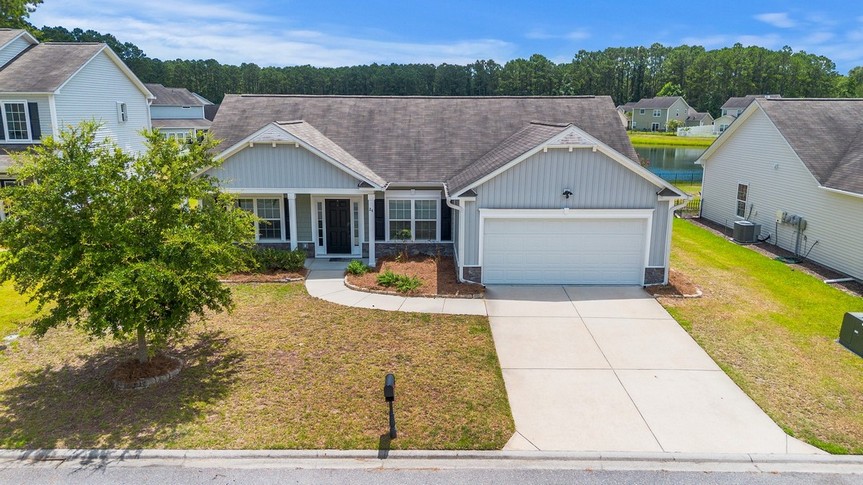 24 Sand Live Oak - aerial of front of property