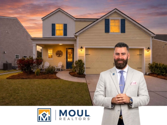 Agent in front of property - 173 heritage pkwy